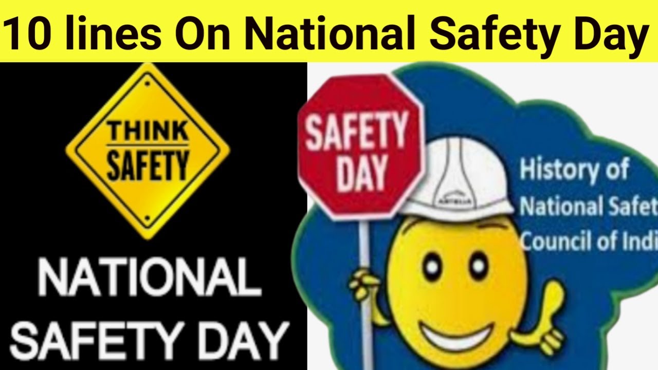 10 Lines On National Safety Day Speech On National Safety Day Essay