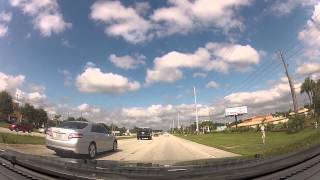 Driving down Highway 192 Hwy 192 Kissimmee Florida 2012 1080p