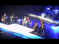 Enriquez Iglesias Stand By Me and having a drink with a young lad on stage! Montreal June 14 2012