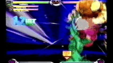 Marvel vs Capcom 2: Amingo combo