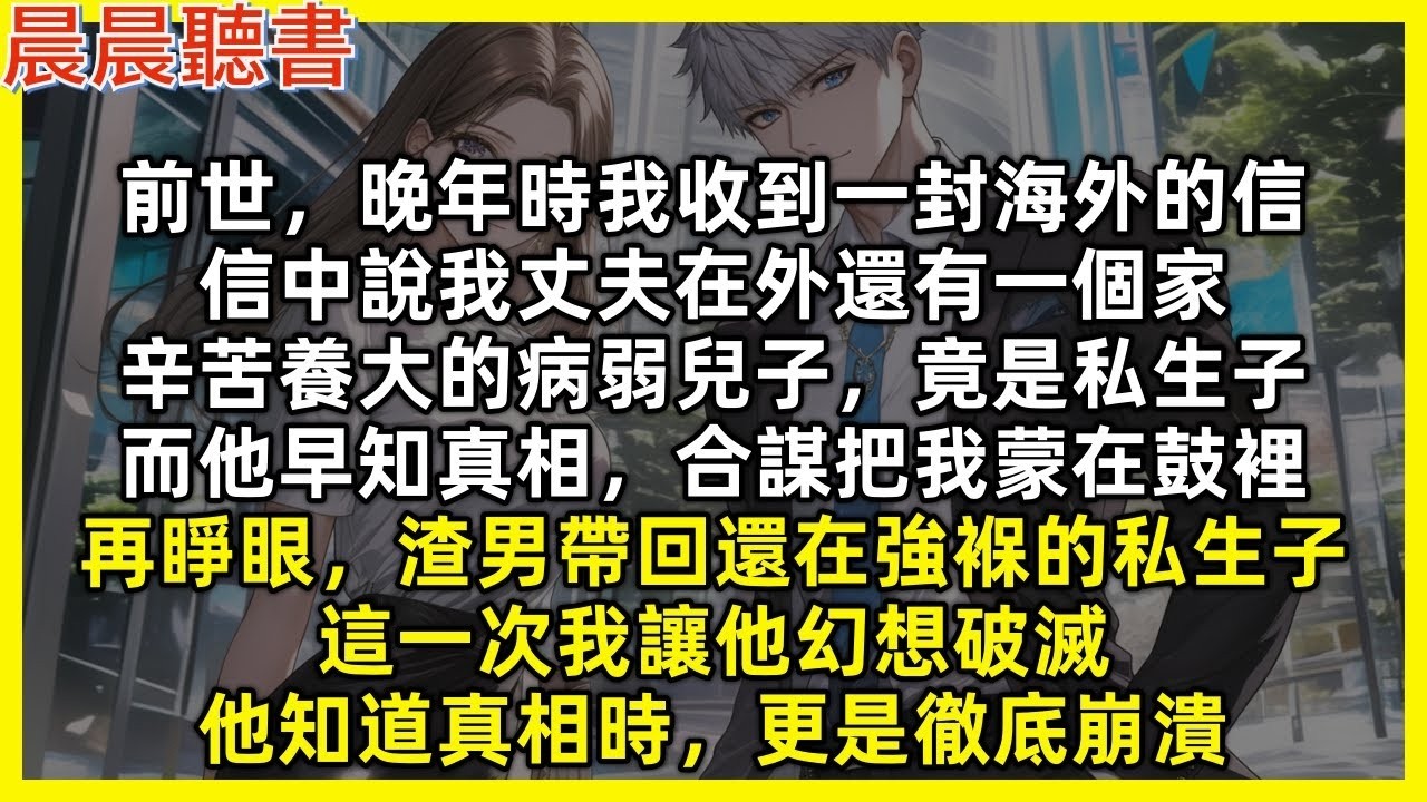 前世，晚年時我收到一封海外的信，信中說我丈夫在外還有一個家，辛苦養大的病弱兒子，竟是私生子，而他早知真相，合謀把我蒙在鼓裡。再睜眼，渣男帶回還在強褓的私生子，這一次我讓他幻想破滅