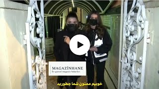 Hande Erçel Ve Burcu Özberk Restoran Çıkışı Gazetecilerin Sorularını Yanıtladı