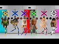 【踏切アニメ】豪華な合体LED信号機まとめ♪世界のふみきりカンカン特集🚑🚂🚌Railroad Crossing and train railway level crossover