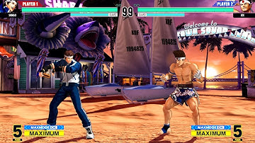 Shingo Yabuki vs Joe Higashi (Hardest AI) - KOF XV (PS5 4K 60FPS)