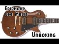 Epiphone Lee Malia Custom Les Paul Unboxing And Demo Epiphone Lee Malia Custom Les Paul Unboxing And Demo