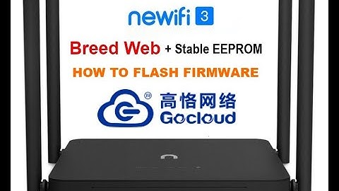 Newifi3 D2 How to flash GoCloud firmware and local update firmware | NO USB | QOS | STABLE FW