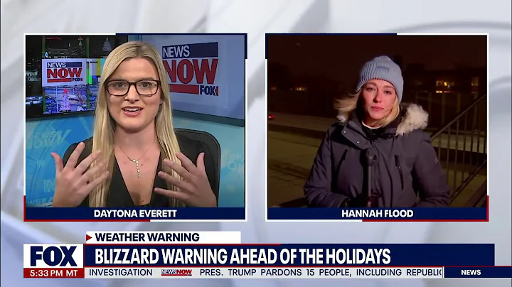 WHITE CHRISTMAS: Blizzard Warning In Minnesota Ahead Of Christmas Eve | NewsNOW from FOX