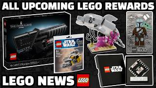UPCOMING LEGO REWARDS! | Darksaber GWP | UCS N1 Starfighter | Insider Rewards | April/May News 2026