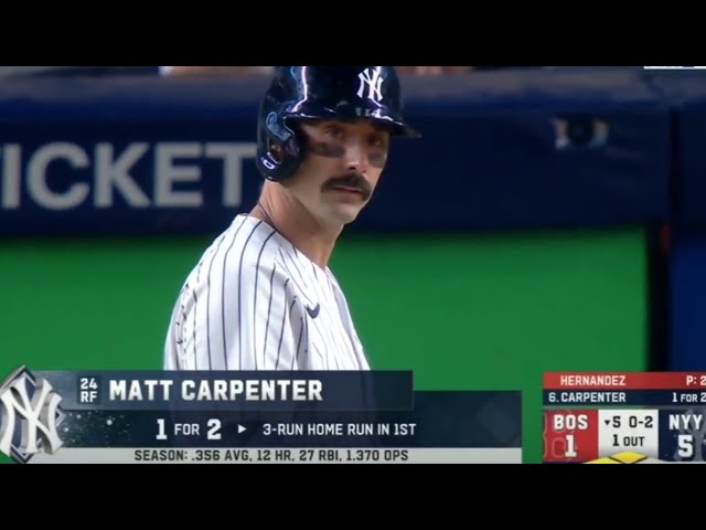 Matt Carpenter slugs pinch-hit 3-run home run