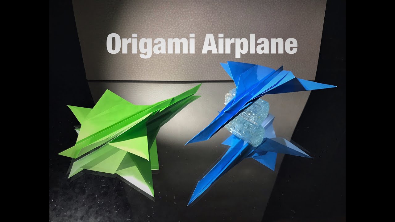 Origami Airplane No 8 My Original Design 折り紙 かっこいい紙飛行機 其の八 11 Markun 折り紙モンスター