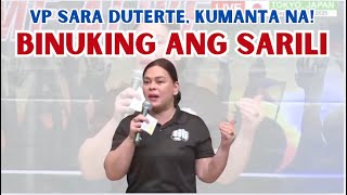 VP SARA, KUMANTA NA! BINUKING ANG SARILI SA JAPAN