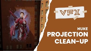 Nuke Projection Cleanup with Graffiti Artwork Placement | VFX Showcase