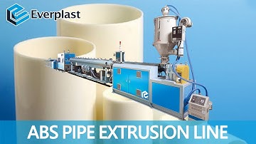 EMS-75 ABS pipe extrusion machine line | Everplast