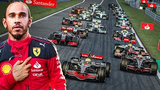 I Put EVERY F1 Car Driven by Lewis Hamilton into a RACE
