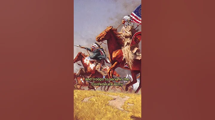 Confederate Alliances with Native American Tribes During the Civil War #historicalfacts