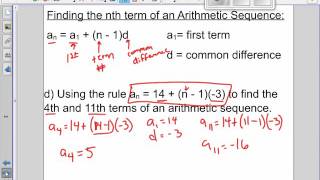 34  Recognizing and Extending Arithmetic Sequences