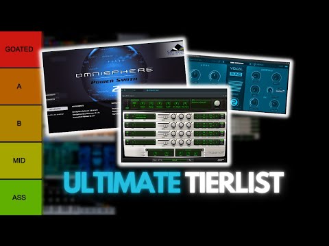 My ULTIMATE VST Plugin Tierlist for Sample Making