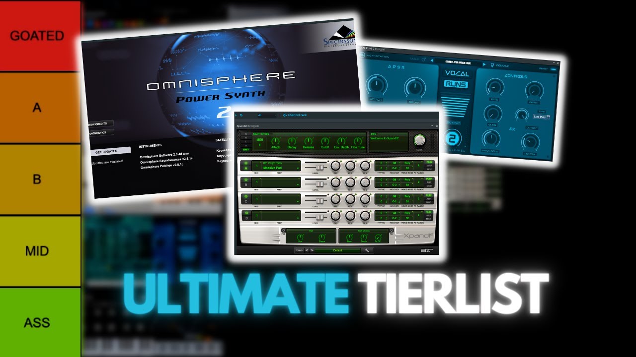 My ULTIMATE VST Plugin Tierlist for Sample Making — Transcript