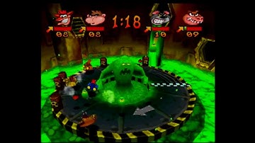 Crash Bash - Toxic Dash Platinum Relic