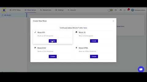 Create a Mock Server using Requestly