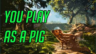 PLAY AS A PIG FINDING YOUR FAMILY IN THIS COZY ADVENTURE  #gaming screenshot 2