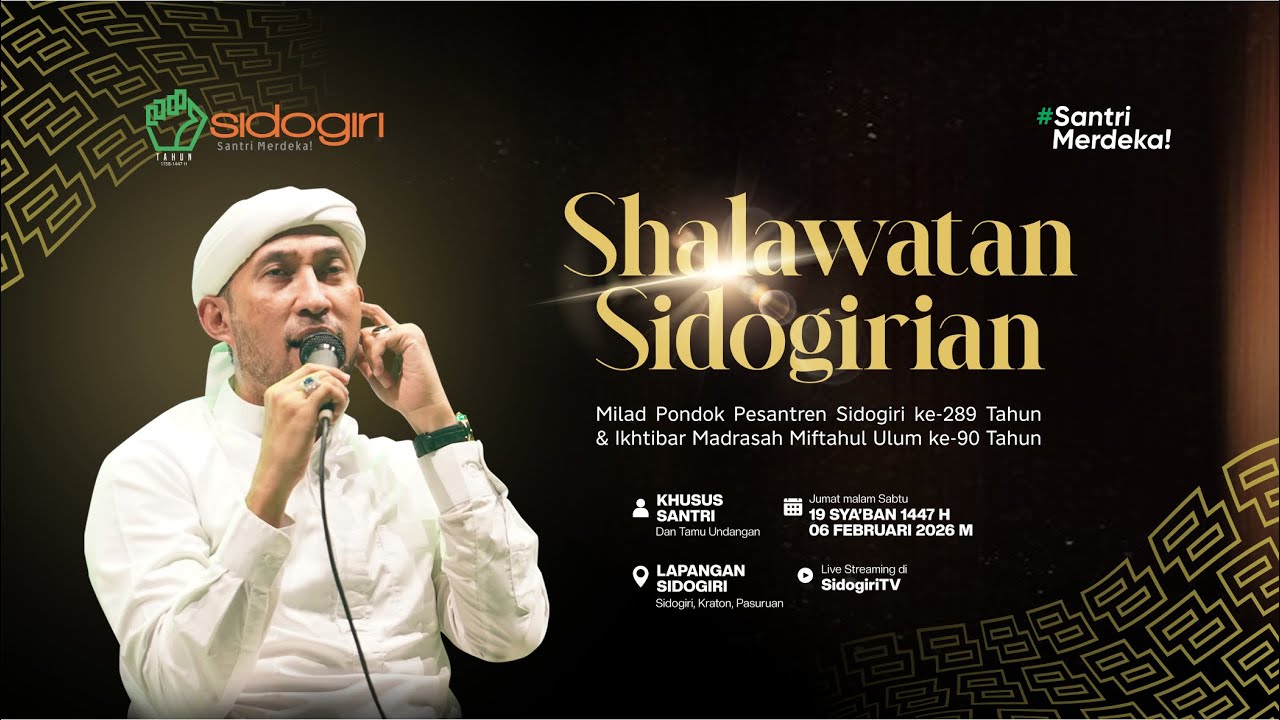 Shalawatan Sidogirian bersama Majelis Az-Zahir | Milad Sidogiri 289