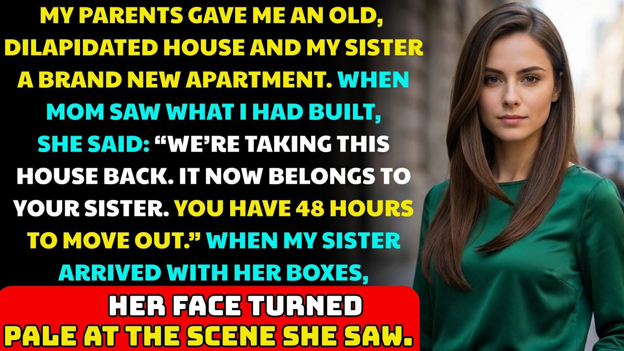 My Parents Gave Me A Ruined House, Sister Got Apartment—They Forgot I Owned The Land