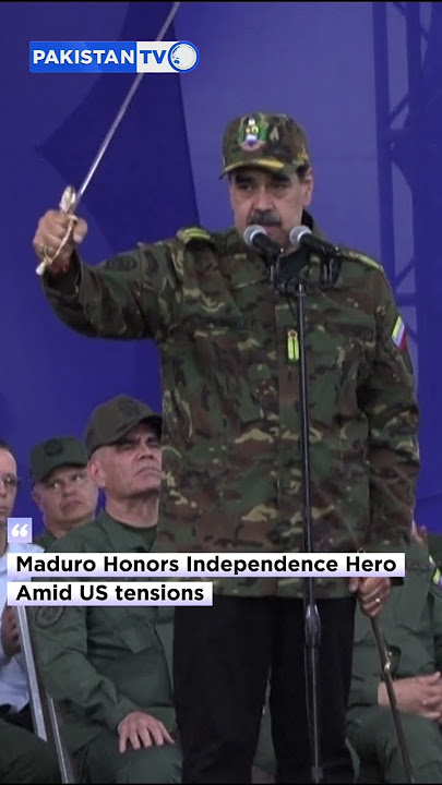 Venezuela’s president brandishes Bolivar’s sword