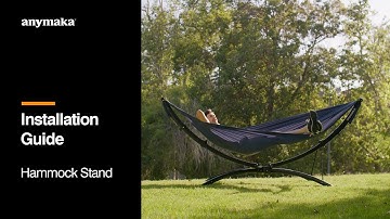 Set Up the anymaka Hammock Stand in Just 3 Seconds!
