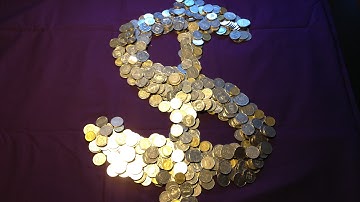 ASMR Clinking, clicking, clacking, tapping, counting and sorting coins ¤¤relaxing¤ -no talking