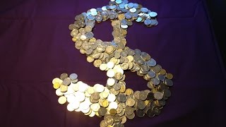 ASMR Clinking, clicking, clacking, tapping, counting and sorting coins ¤¤relaxing¤ -no talking screenshot 4