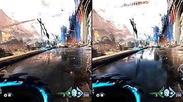 DOOM  The Dark Ages Path Tracing Vs Ray Tracing |  Comparison