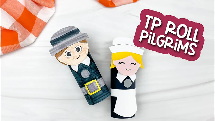 Toilet Paper Roll Pilgrim Craft For Kids