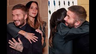 Victoria and David Beckham look loved-up after PFW show amid Brooklyn rift【News】