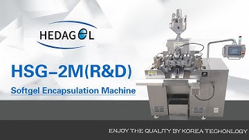 HEDAGEL R&D / SMALL-SCALE SOFTGEL ENCAPSULATION MACHINE