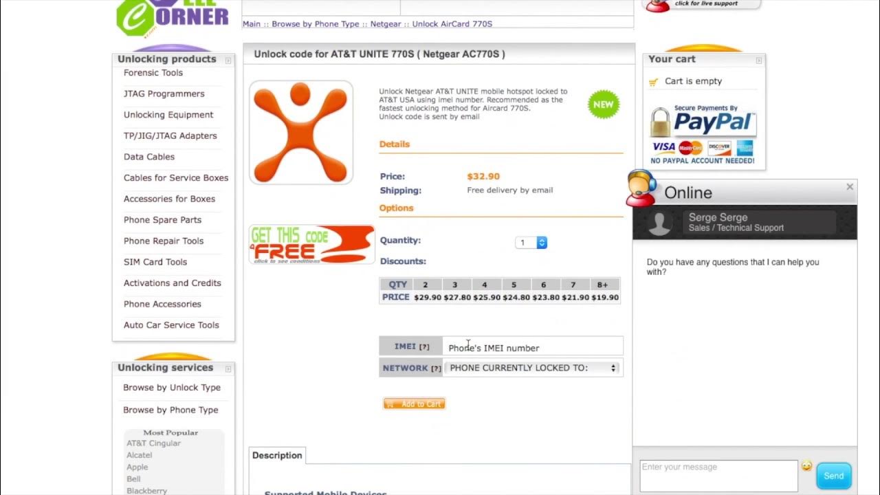 Unlock browser