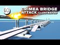 CRIMEA BRIDGE | fast react video - Truck bomb attack illustrated