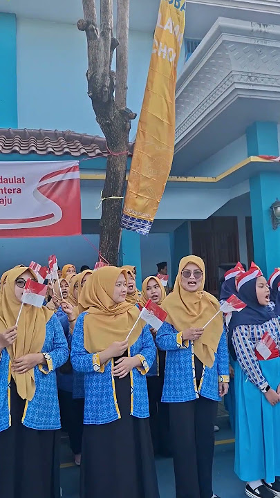 Amazing Performance !! Sorak Sorak Bergembira Primary GIS Choir | HUT RI Ke-80