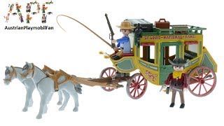Westernkutsche von Playmobil ausgepackt und zusammengebaut - Playmobil 70013