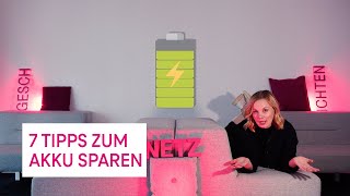 Akku sparen - 7 Tipps - Netzgeschichten