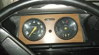 Start engine fiat 127 Fiat 127 Engine Start Test