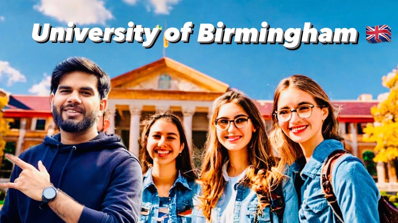University of Birmingham Campus Tour🇬🇧| Study In Uk #studyinuk #bcu