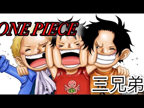 ONE PIECE  【三兄弟】　#ワンピース　#ツキミソウ