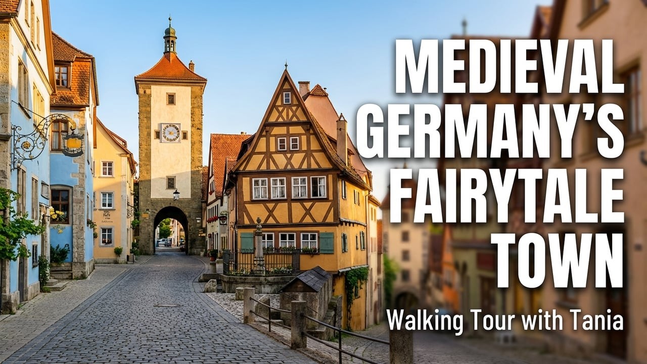 Rothenburg ob der Tauber - Walking with Tania