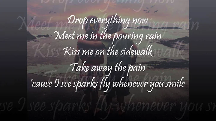 Julia Sheer & Tyler Ward - Sparks Fly with lyrics