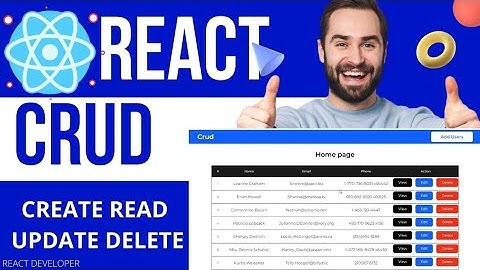 React js Axios CRUD with JSON SERVER and Tailwind CSS|React REST API | React Tutorials for Beginners