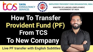 LIVE PF Transfer: TCS (Exempt Trust) to Current Organization | Step-by-Step Guide
