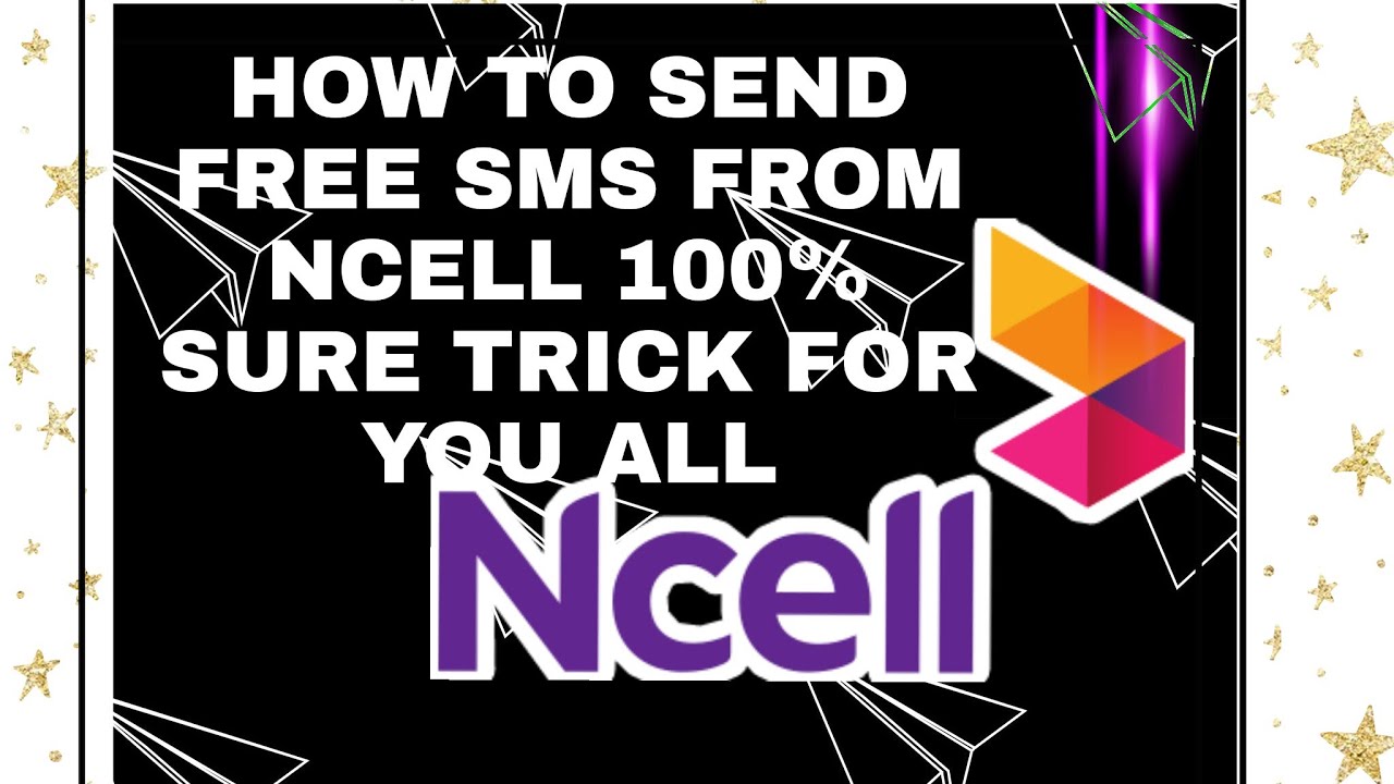 How To Send Free SMS From Ncell How To Send Free SMS To Nepal YouTube