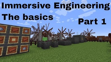 Minecraft | Immersive Engineering | The basics - Part One | how to start Immersive Engineering