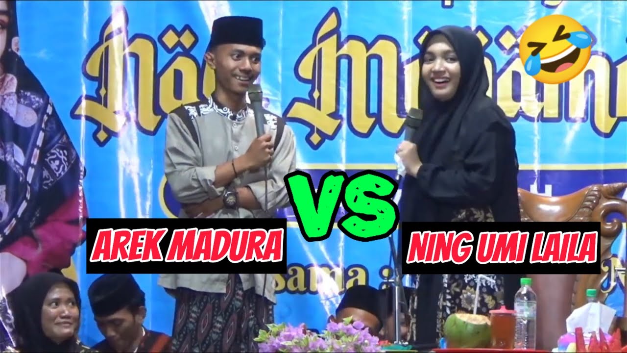 KOCAK ABIS...!!! NING UMI LAILA KETEMU PERSONIL HADROH DARI MADURA